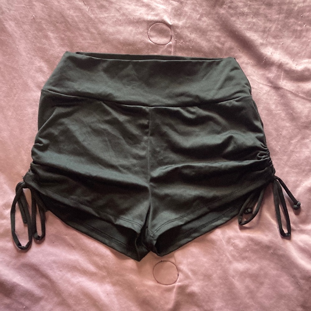 Adjustable High Waisted Shorts